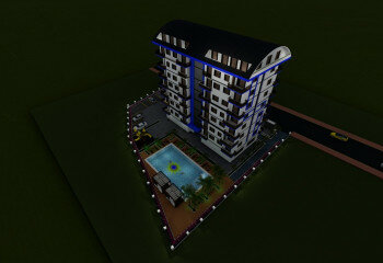 Квартира 1+1 в Алании, Турция | PTE-60032