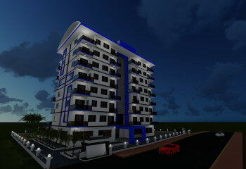 Квартира 1+1 в Алании, Турция | PTE-60032