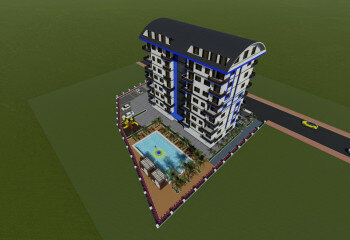 Квартира 1+1 в Алании, Турция | PTE-60032