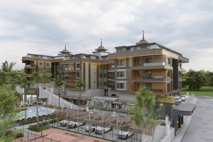 Квартира 1+1 в Алании, Турция | PBB-60030