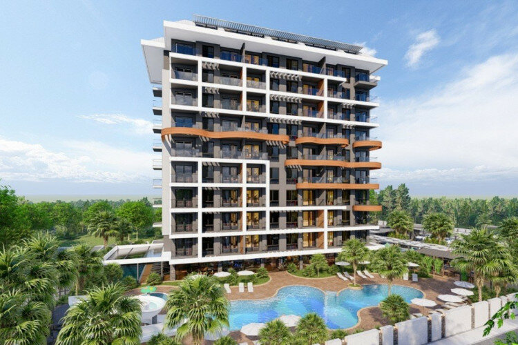 Квартира 1+1 в Алании, Турция | SBB-60034