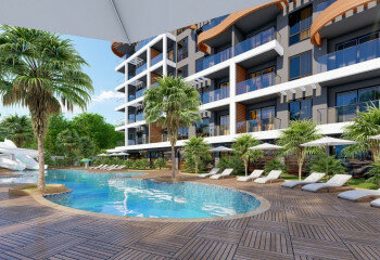 Квартира 1+1 в Алании, Турция | SBB-60034