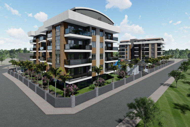 Квартира 1+1 в Алании, Турция | SBB-60042