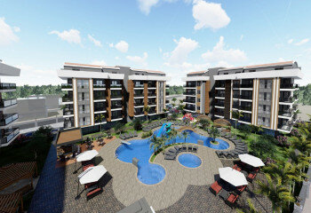 Квартира 1+1 в Алании, Турция | SBB-60042