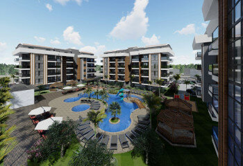 Квартира 1+1 в Алании, Турция | SBB-60042