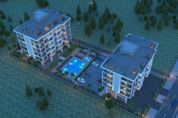 Квартира 1+1 в Алании, Турция | PTE-60037