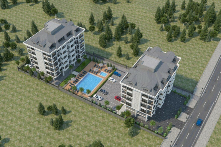 Квартира 1+1 в Алании, Турция | PTE-60037