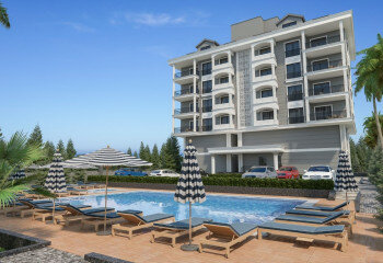 Квартира 1+1 в Алании, Турция | PTE-60037