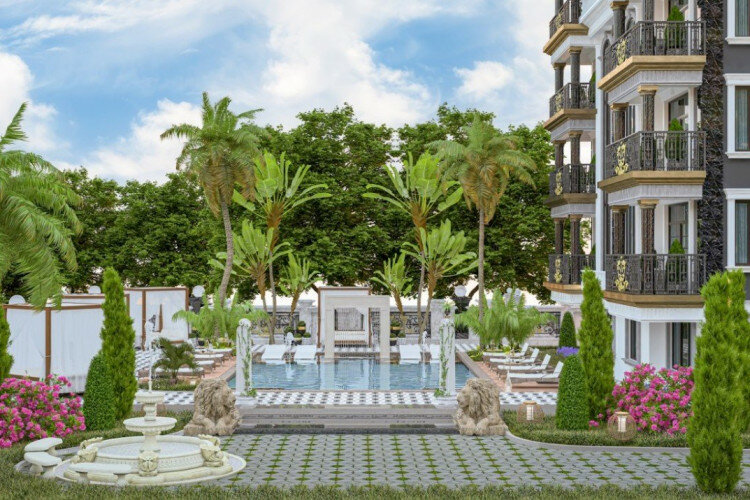 Квартира 1+1 в Алании, Турция | SBB-60043