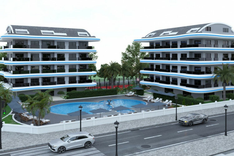 Квартира 1+1 в Алании, Турция | STE-60053