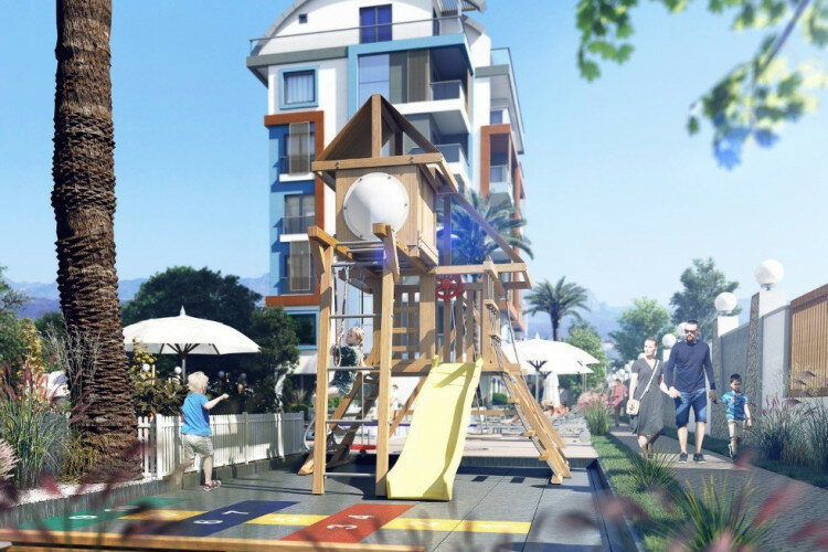 Квартира 1+1 в Газипаше, Турция | PTE-60049