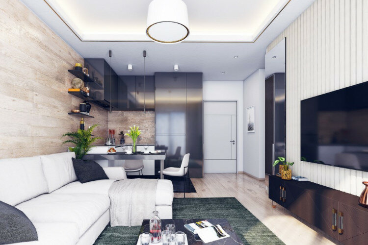 Квартира 1+1 в Газипаше, Турция | PTE-60049