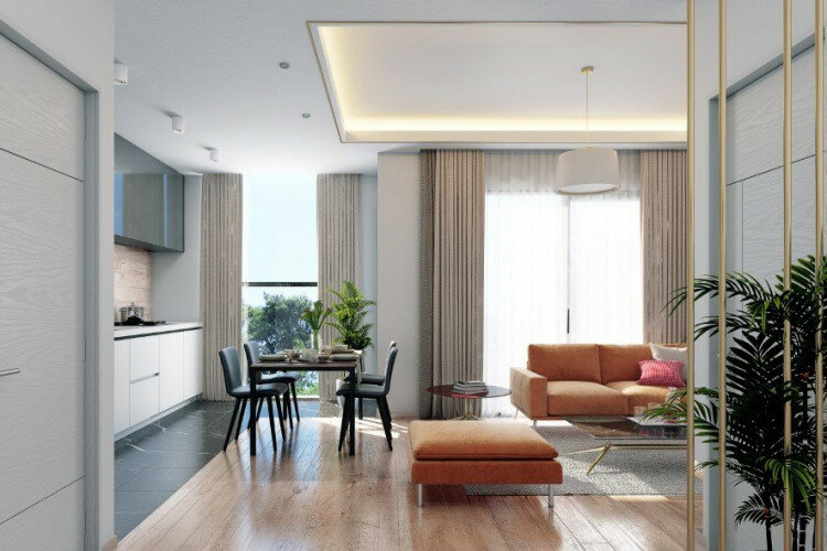 Квартира 1+1 в Газипаше, Турция | PTE-60049