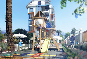 Квартира 1+1 в Газипаше, Турция | PTE-60049