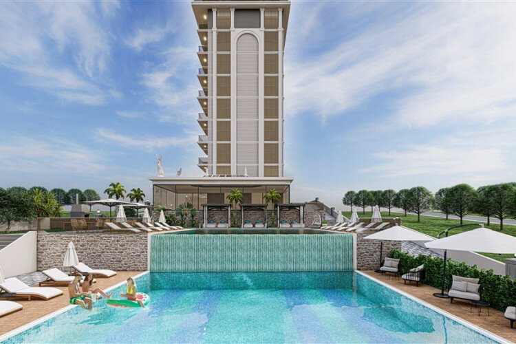 Квартира 1+1 в Алании, Турция | SBB-60054