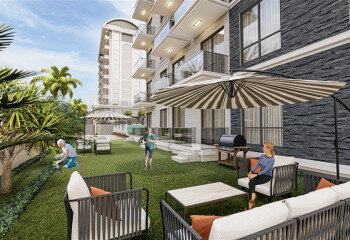 Квартира 1+1 в Алании, Турция | SBB-60054