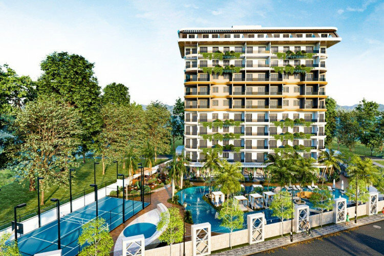 Квартира 1+1 в Алании, Турция | PKK-60045