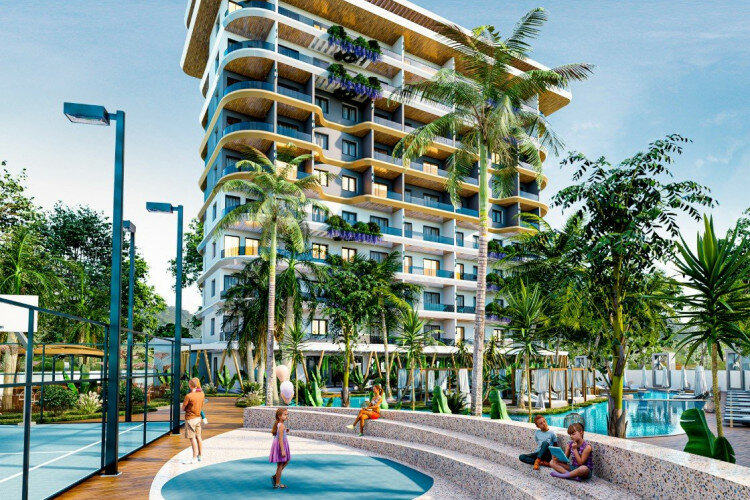 Квартира 1+1 в Алании, Турция | PKK-60045