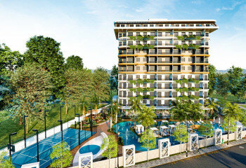 Квартира 1+1 в Алании, Турция | PKK-60045