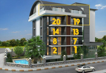 Квартира 1+1 в Алании, Турция | PBB-60070