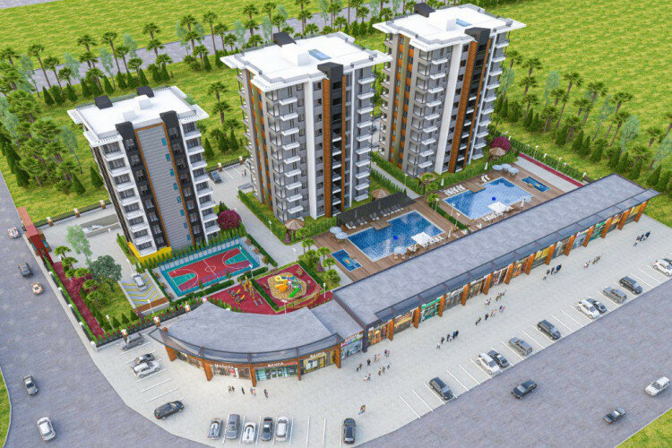 Квартира 1+1 в Анталии, Турция | PTE-60073