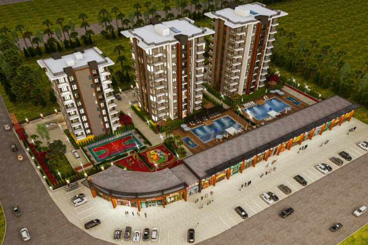 Квартира 1+1 в Анталии, Турция | PTE-60073