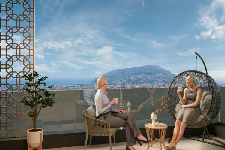 Квартира 4+1 в Алании, Турция | PTE-60097