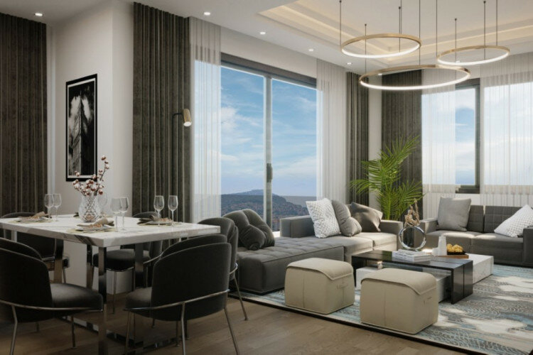 Квартира 4+1 в Алании, Турция | PTE-60097