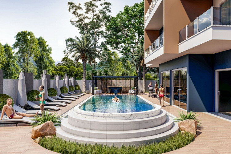 Квартира 1+1 в Алании, Турция | PBB-60099