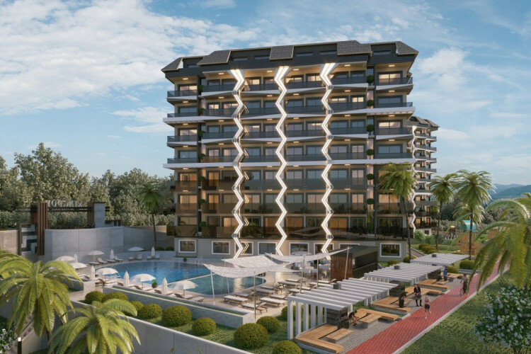 Квартира 1+1 в Алании, Турция | SBB-60096