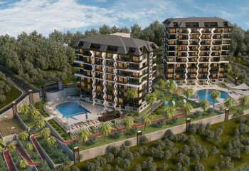 Квартира 1+1 в Алании, Турция | SBB-60096