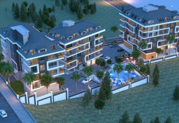 Квартира 2+1 в Алании, Турция | PTE-60116