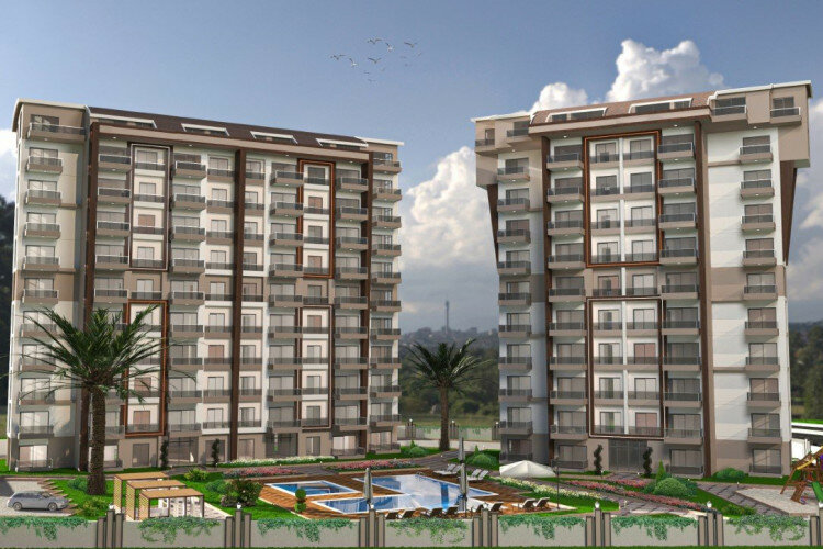 Квартира 1+1 в Газипаше, Турция | PBB-60114