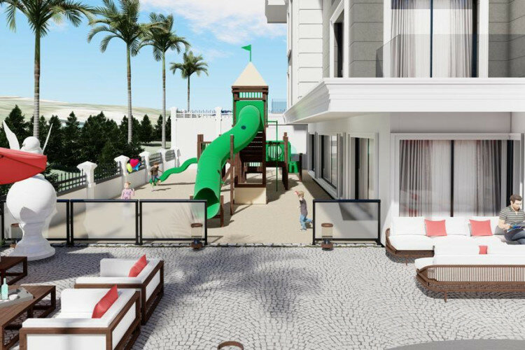 Квартира 1+1 в Алании, Турция | SBB-60132