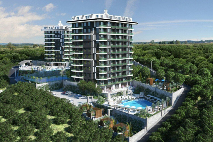 Квартира 1+1 в Алании, Турция | PTE-60141