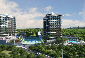 Квартира 1+1 в Алании, Турция | PTE-60141