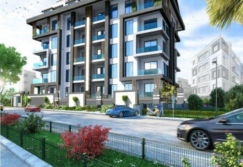 Квартира 1+1 в Алании, Турция
