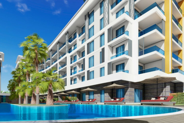 Квартира 1+1 в Алании, Турция | PTE-60130