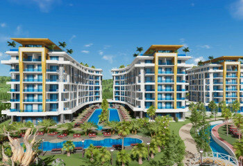 Квартира 1+1 в Алании, Турция | PTE-60130