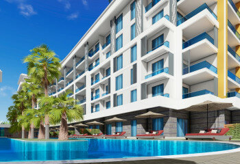 Квартира 1+1 в Алании, Турция | PTE-60130