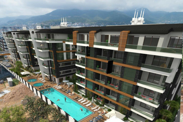 Квартира 1+1 в Алании, Турция | SBB-60190