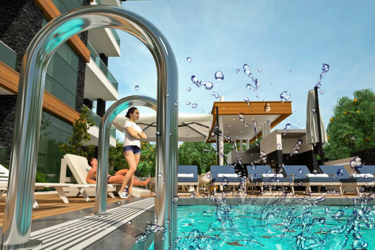 Квартира 1+1 в Алании, Турция | SBB-60190