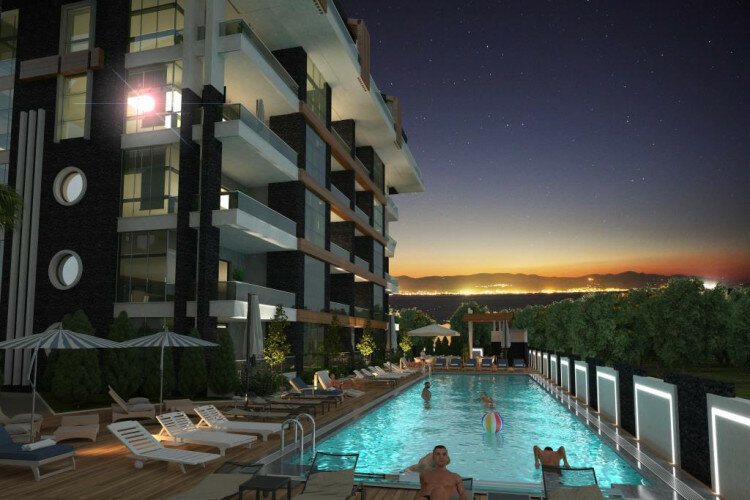 Квартира 1+1 в Алании, Турция | SBB-60190