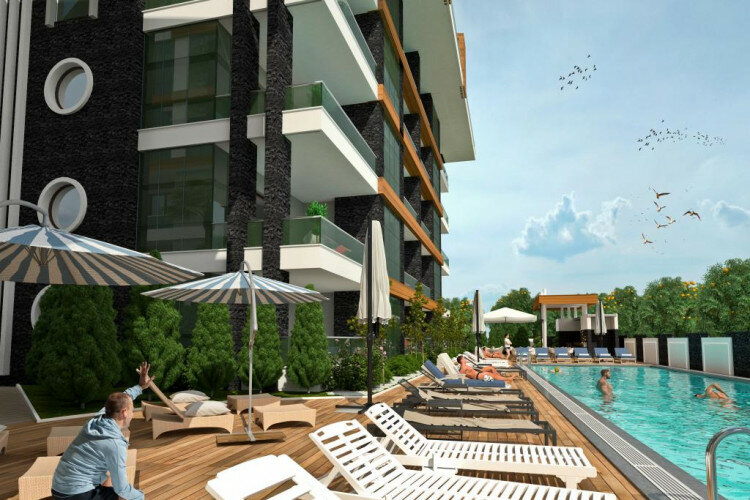 Квартира 1+1 в Алании, Турция | SBB-60190