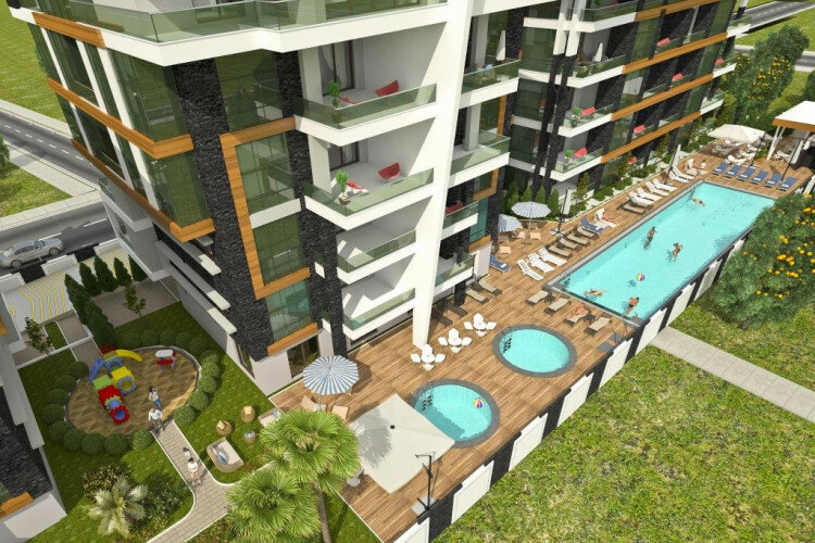 Квартира 1+1 в Алании, Турция | SBB-60190