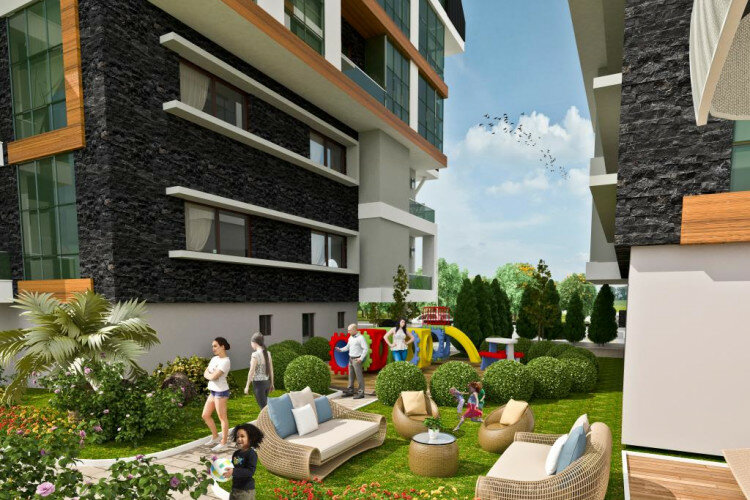 Квартира 1+1 в Алании, Турция | SBB-60190