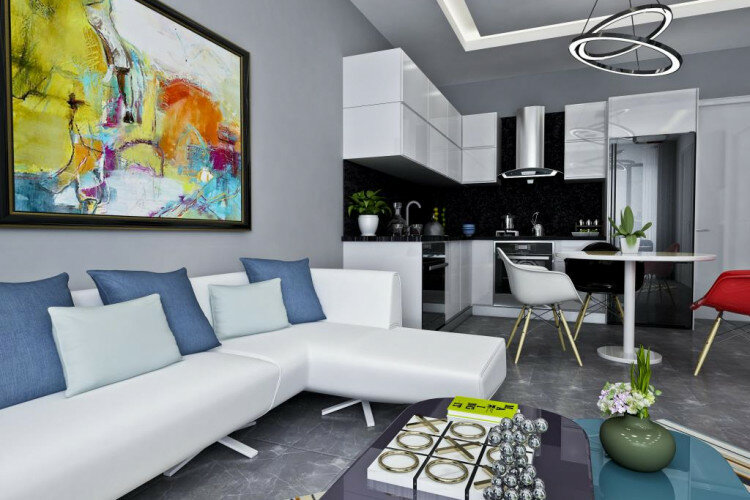 Квартира 1+1 в Алании, Турция | SBB-60190