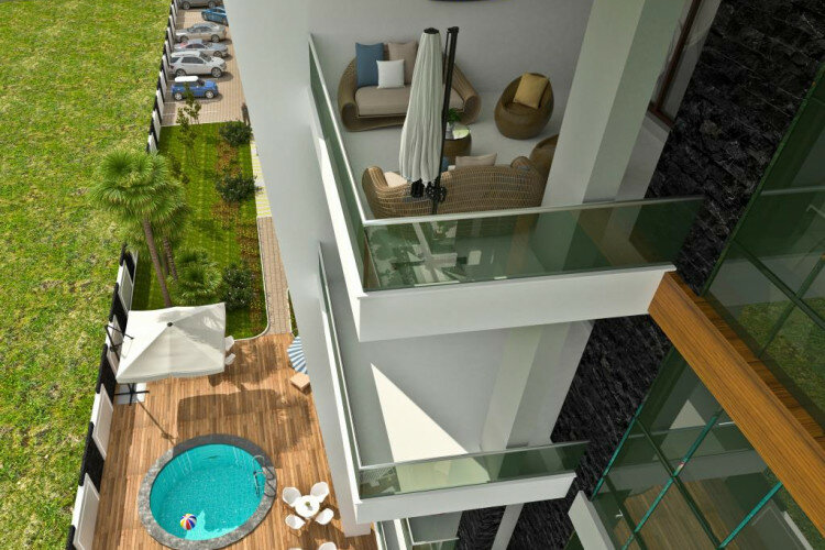 Квартира 1+1 в Алании, Турция | SBB-60190