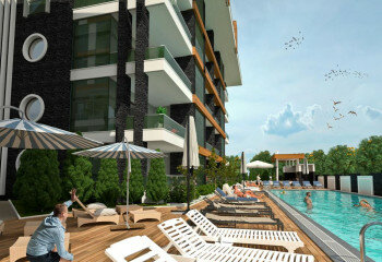 Квартира 1+1 в Алании, Турция | SBB-60190