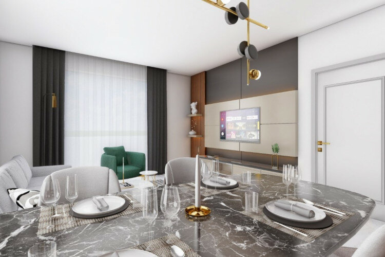 Квартира 2+1 в Алании, Турция | PTE-60193